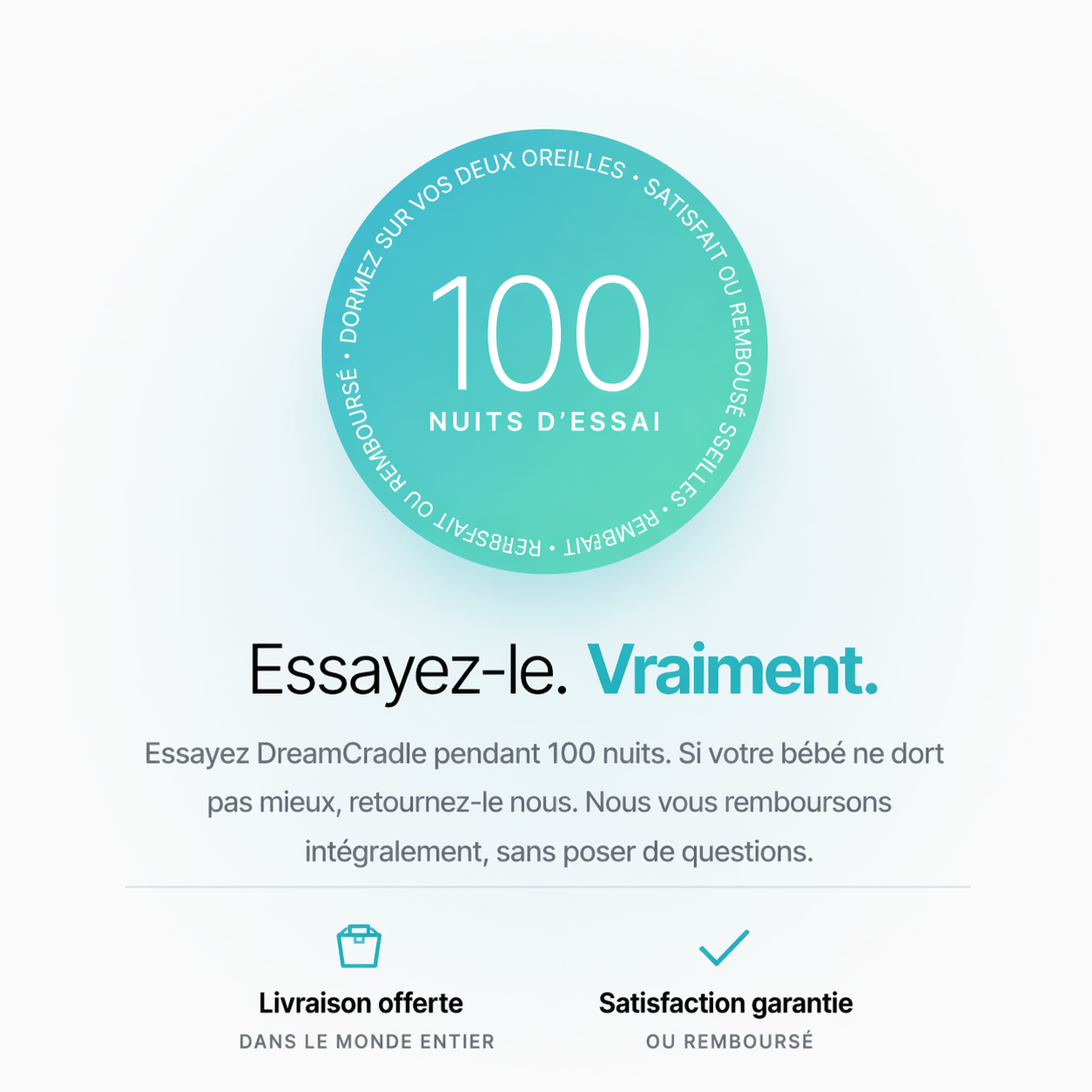 DreamCradle pour bébé