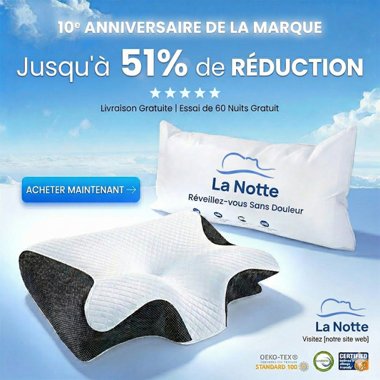 Oreiller Alignement du sommeil